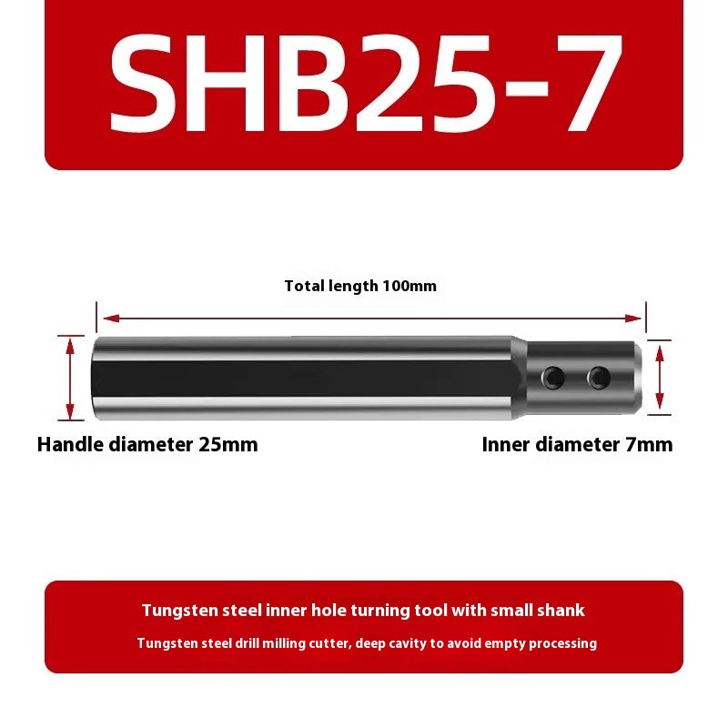 2089- CNC lathe small hole knife set SHB-25 small diameter tool holder inner hole jacket round handle CNC lathe D20 reducer sleeve Shandong Denso Pricision Tools Co.,Ltd.